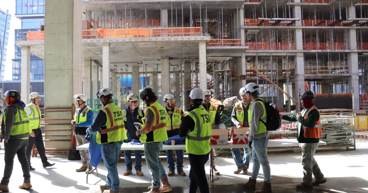 DAVIS Team Celebrates Topping Out at Reston Station | DAVIS Construction