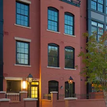outside of building