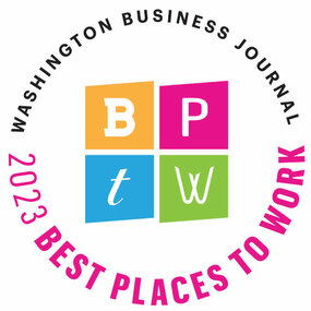 Logo for Washington Business Journal's Best Places to Work program