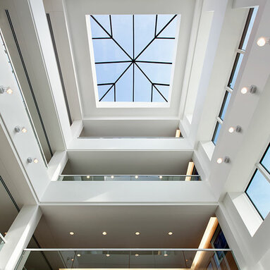 Defense Health HQ glass ceiling
