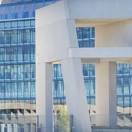 outside of building