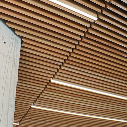 Chemonics wood ceiling detail 