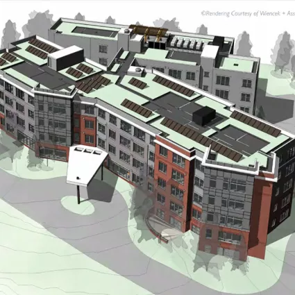 Milestone Senior Germantown rendering