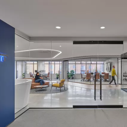 Modern office space designed for GHT Limited