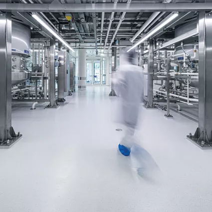 stock image of a laboratory