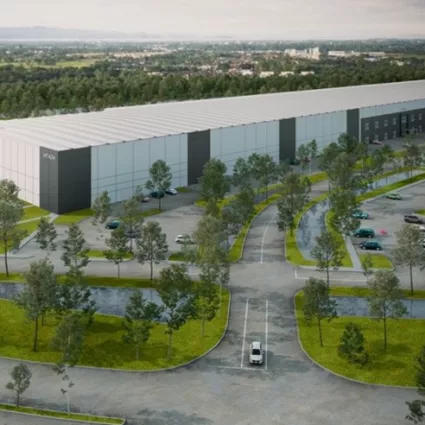 rendering of a building