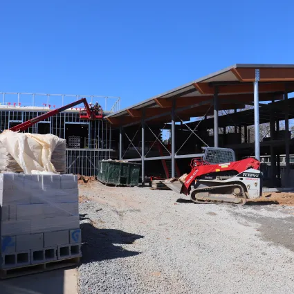 The Potomac School middle school being built