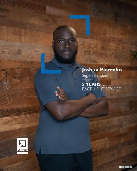 A true homegrown talent  

Congratulations to Joshua Pierrelus on reaching this crucial milestone! F