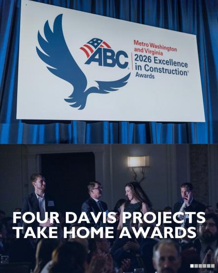 Summer might be over, but awards season is in full swing at DAVIS. Four of our projects took home ho