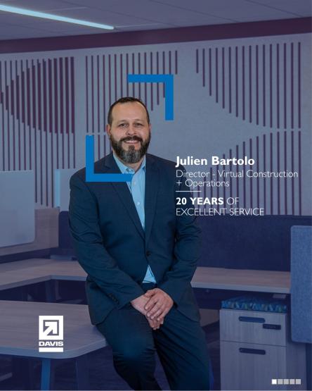 From the physical to the digital, Julien has grown tremendously since joining us 20 years ago.

Cong
