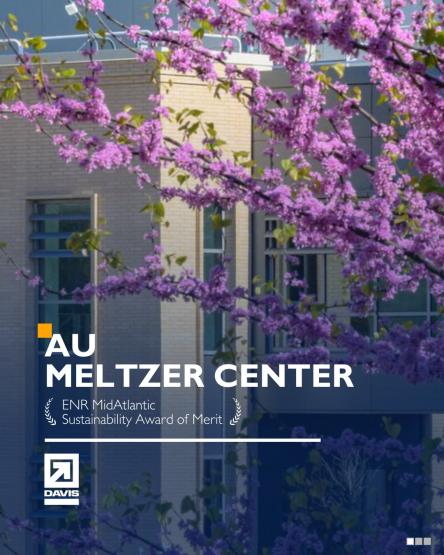 @americanuniversity is bettering their sports programs and the environment, all in a single package.