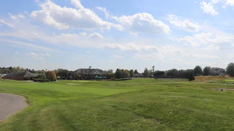 The green at the annual DAVIS Charity Golf Tournament