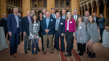 Employees group photo