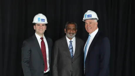 Jim Davis, Mike Wolski, and LeRoy Pingho