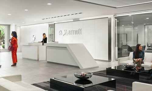 Lobby of Marriott