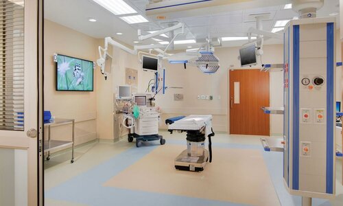 view of surgical suite