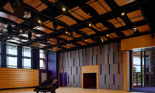 George Mason Hylton music room