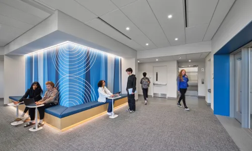 The Field School Hallway