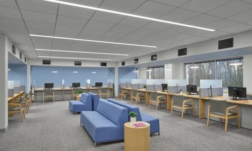4850 Mark Center Drive Lobby