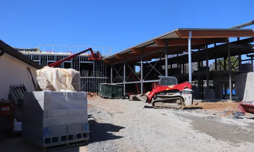 The Potomac School middle school being built