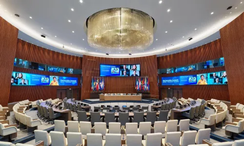 Government auditorium room