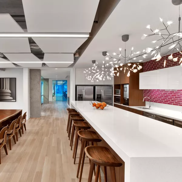 employee kitchen area