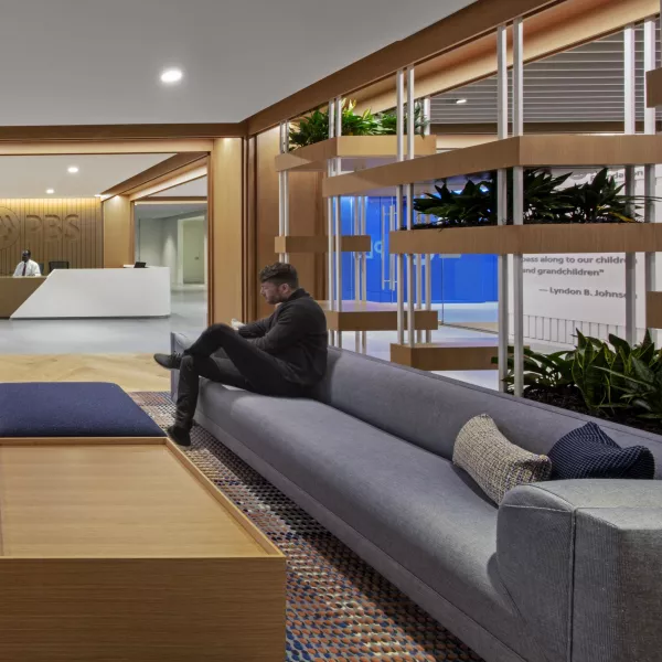 Lobby waiting area