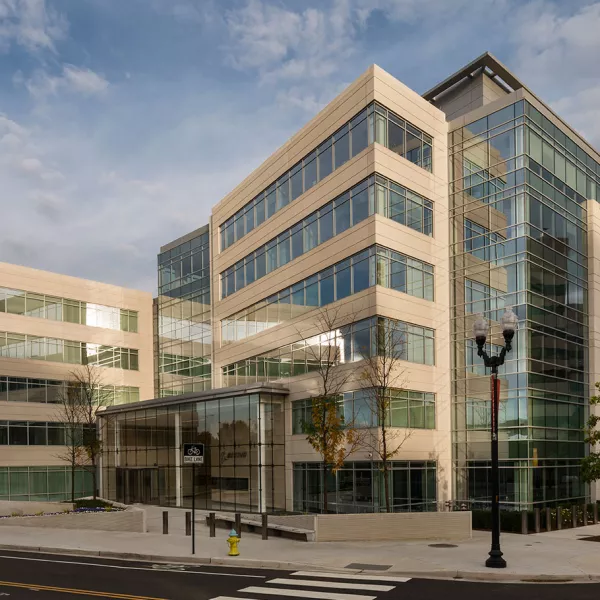 outside of building