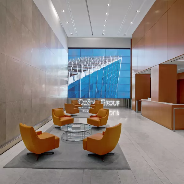 lobby area