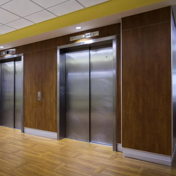 elevator bank