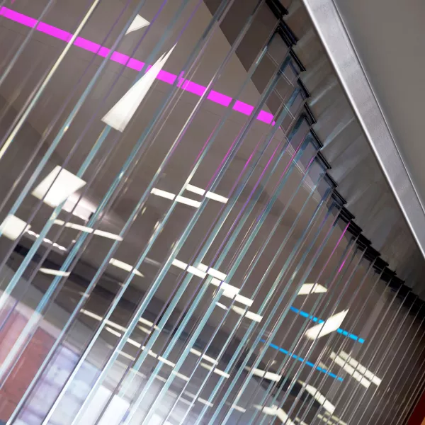 glass panels