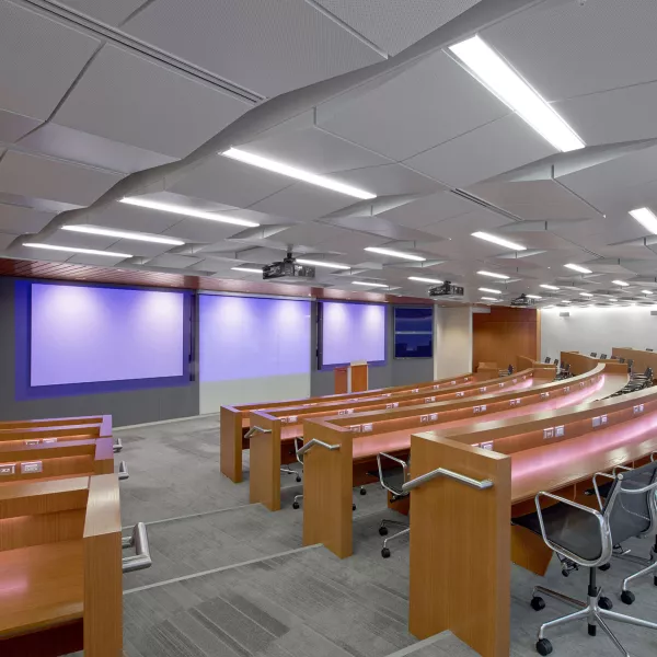 lecture hall area
