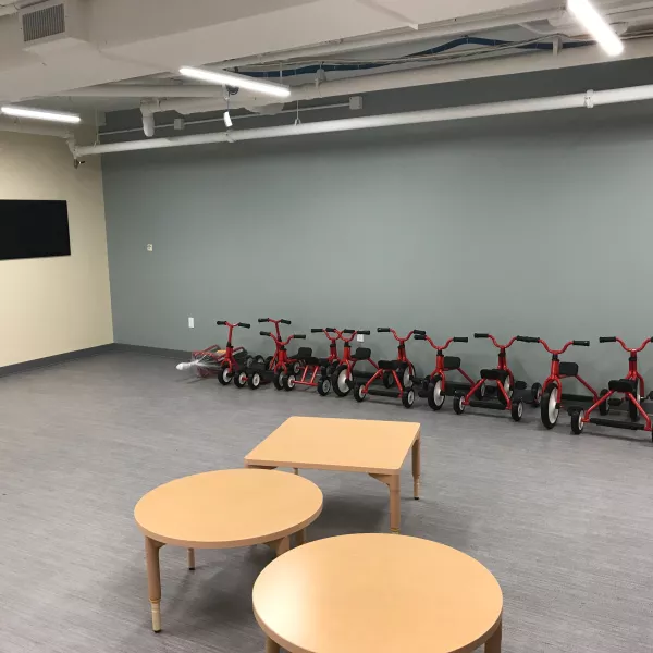 Child care center room