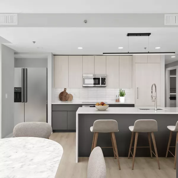 Interior of a modern apartment unit