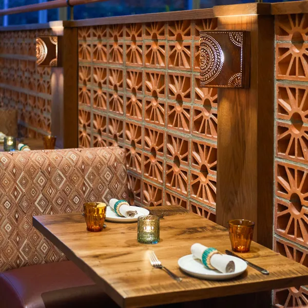 Ometeo Restaurant seating