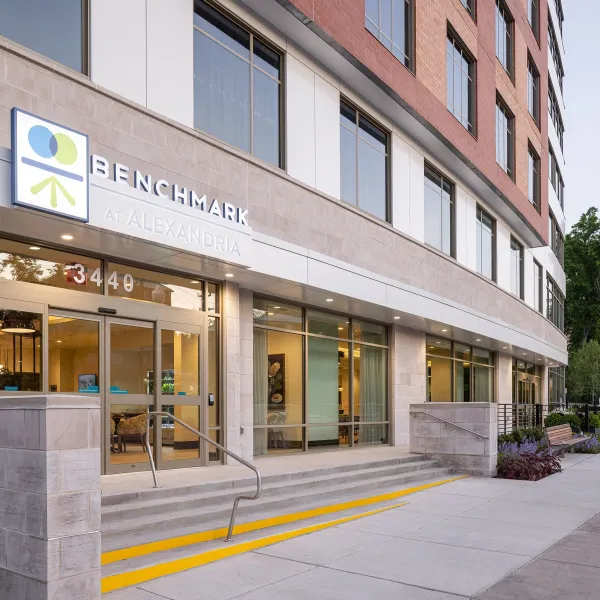 Benchmark Senior Living entrance