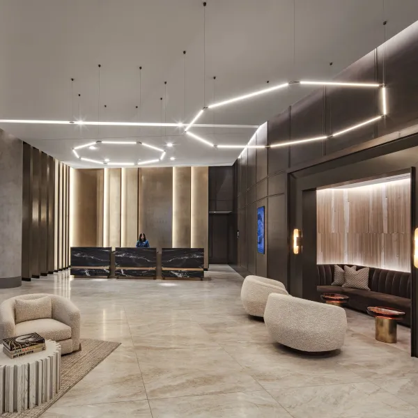 JW Marriott Reston Station lobby