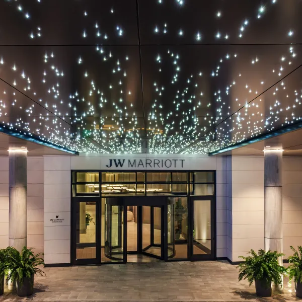 JW Marriott Reston Station Entrance