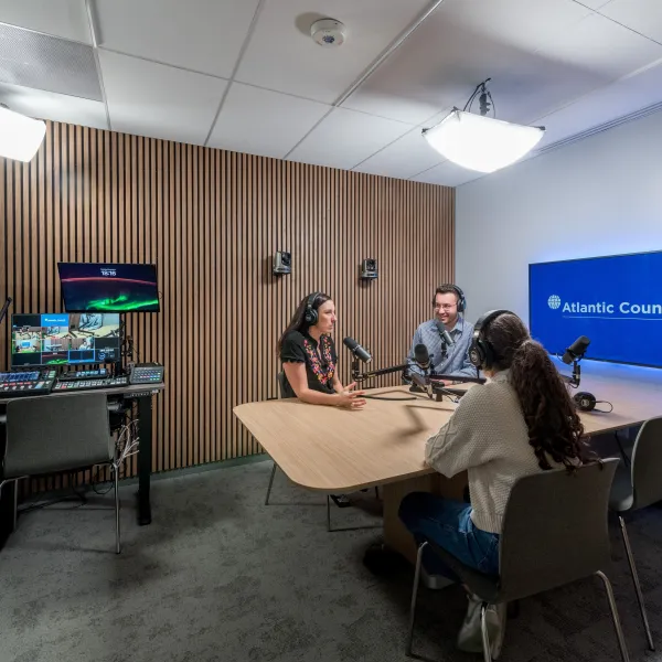 Atlantic Council recording space