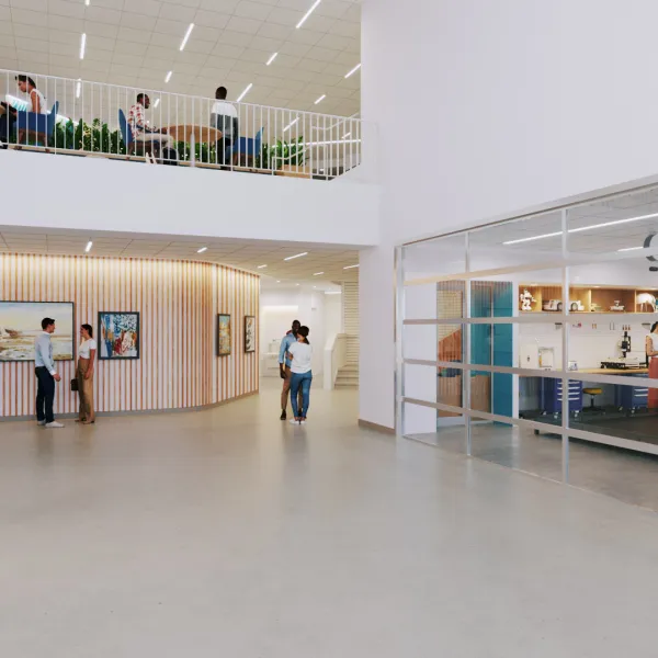 THINK studio interior render