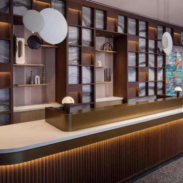 Tempo by Hilton lobby desk