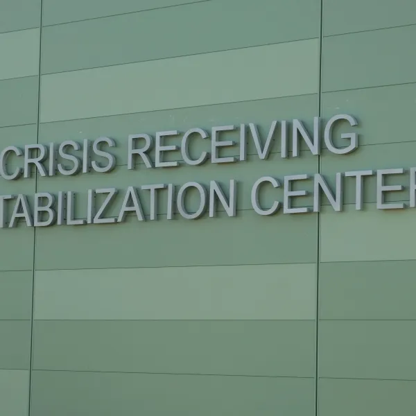 Loudoun County Crisis Center exterior sign