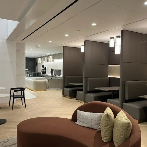Communal area in an office building