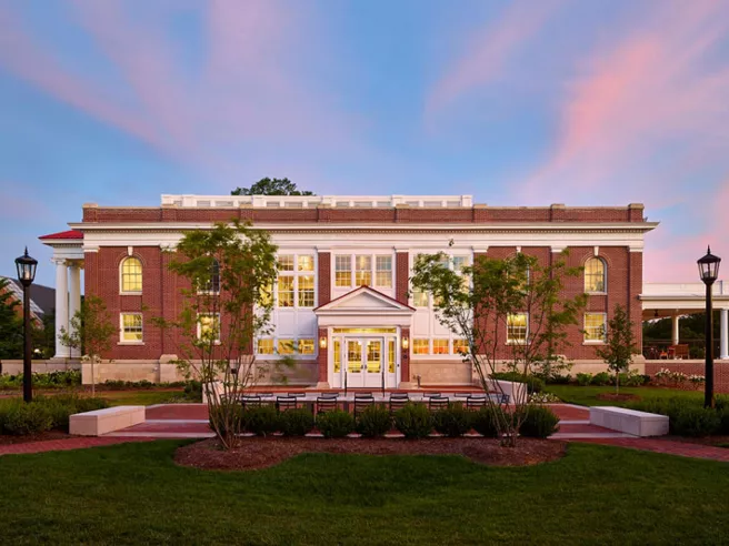brick building