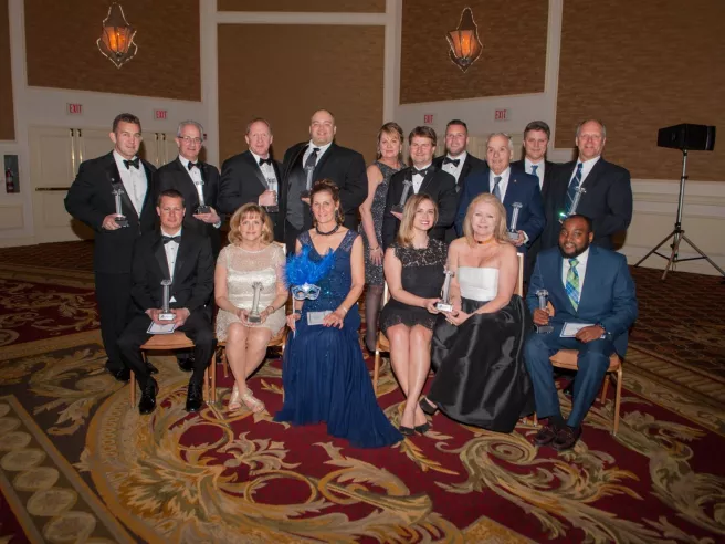 Group photo at Subby awards