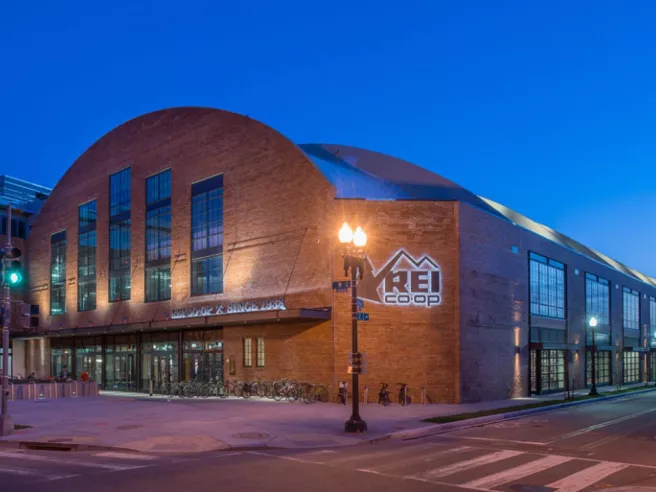 brick building
