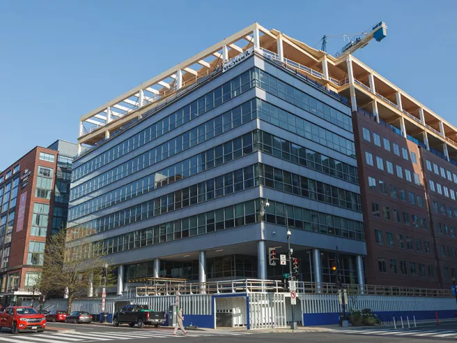 80 M Street in progress exterior