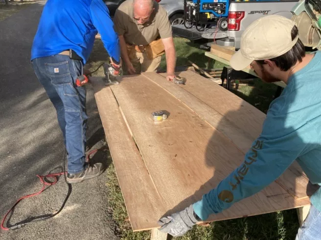 DAVIS volunteers at the annual DCBIA Community Improvement Day